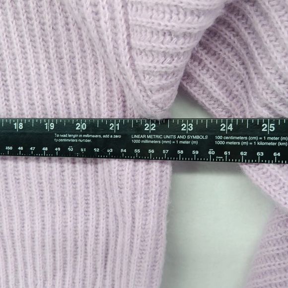 NWT & Bag Scotch & Soda $178.00 MSRP Fuzzy Kniited Cardigan Size XL Soft Orchid - Picture 10 of 16